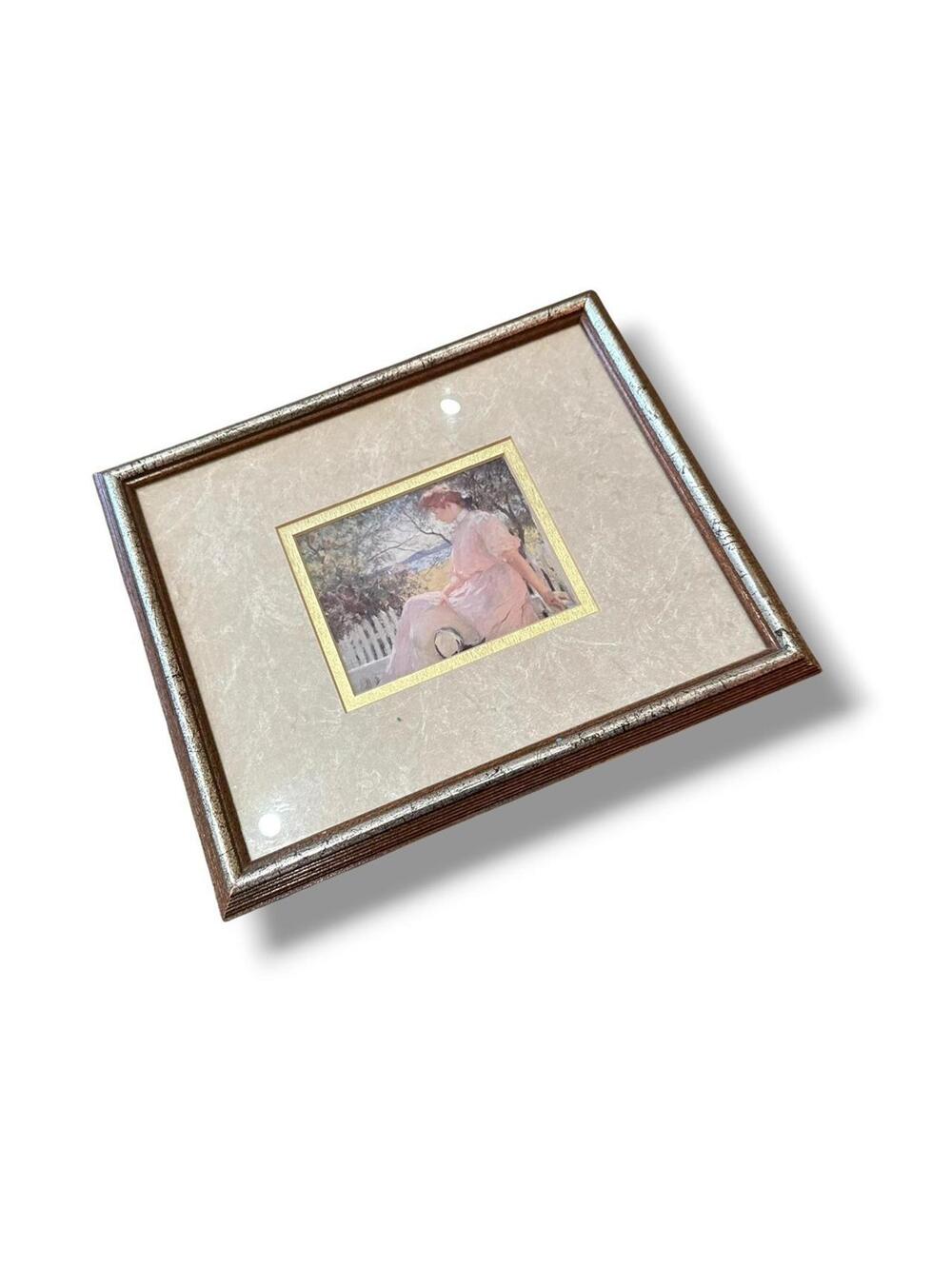 Frank Weston Benson Framed Woman Print